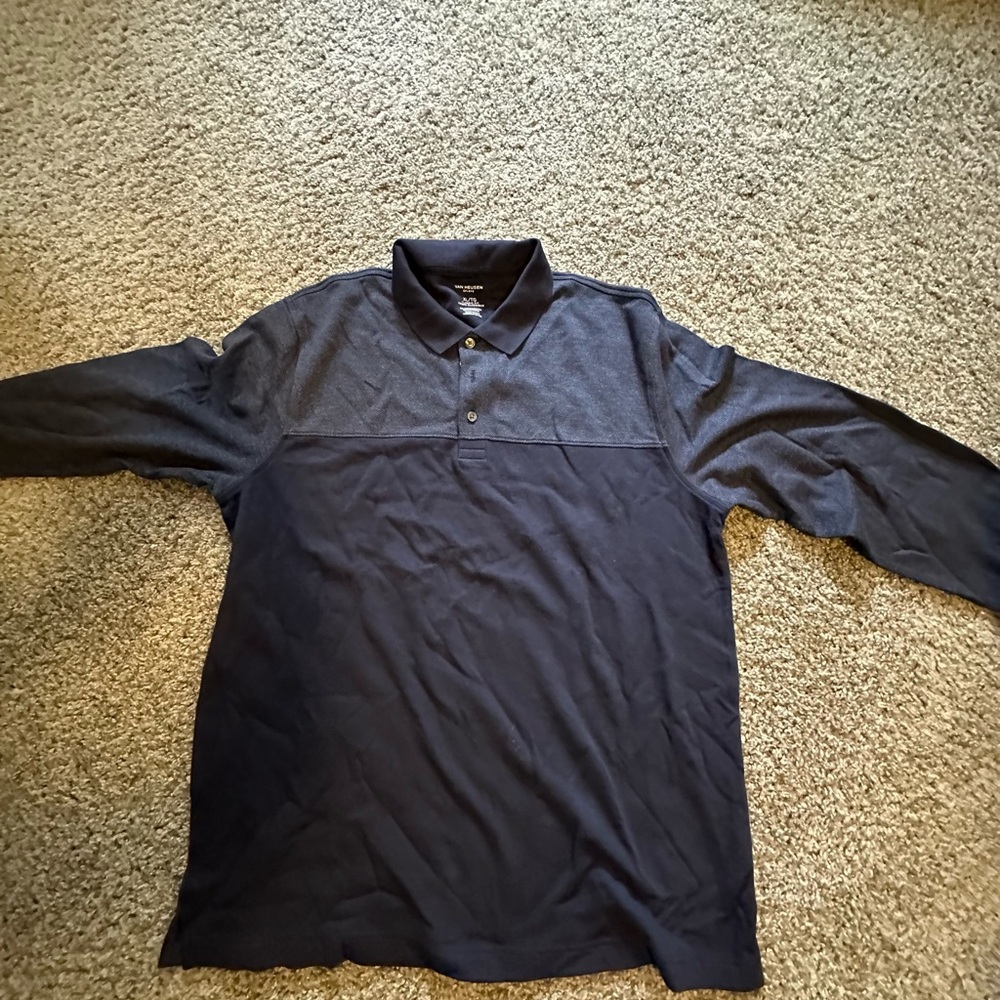 Van Heusen Dark Blue Polo Shirt